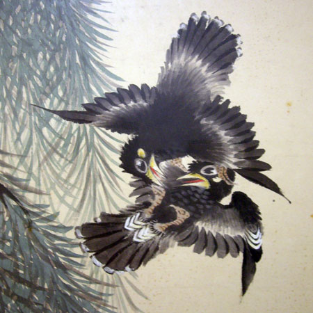 舒春齋：花鳥四屏之四